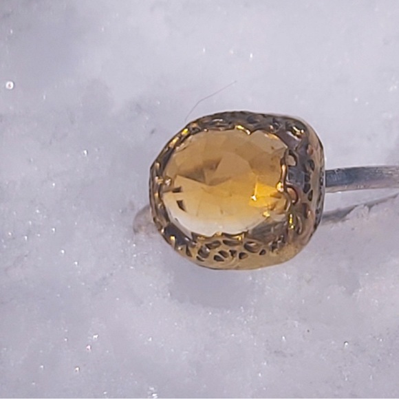 Citrine ring - Picture 3 of 5